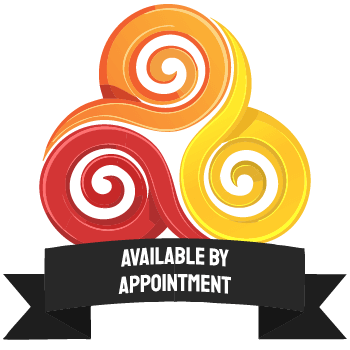 Available by Appointment badge